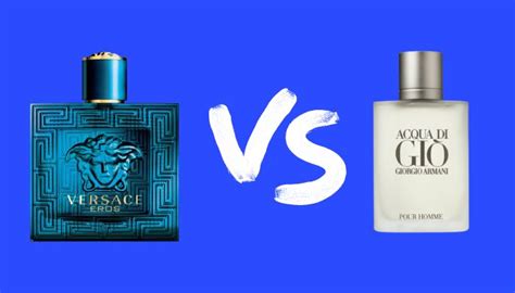 acqua di gio vs Versace Eros